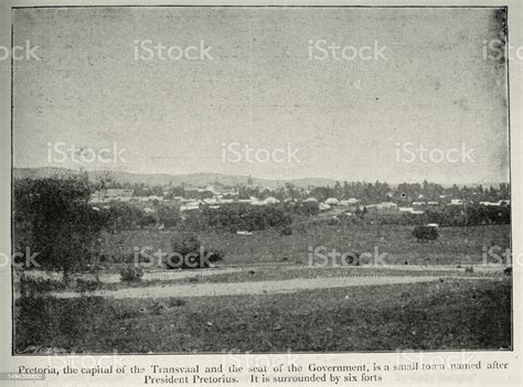 Vintage Illustration After A Photograph Of Pretoria Capital Of The