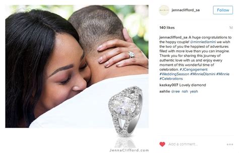 An Upclose Look At Minnies Engagement Diamond Ring Okmzansi