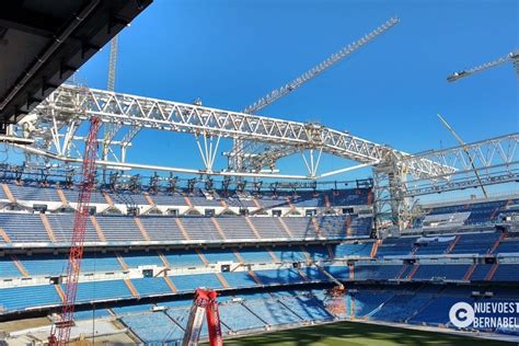 Madrid Progress In Construction Of New Santiago Bernabéu