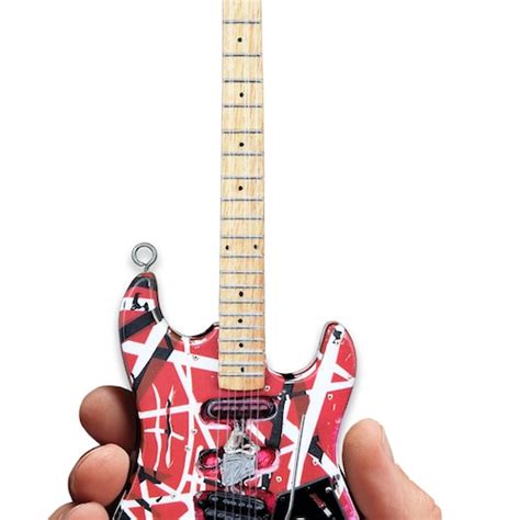 Eddie Van Halen Signature Red Frankenstrat Guitar Pick Etsy