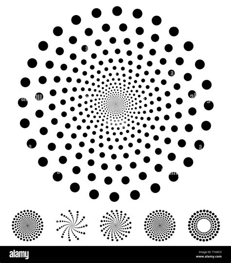 Dots Pattern Vector Elements Made Of Circles Vector Design Elements