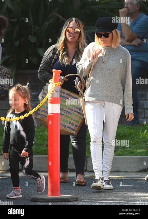 Ashley Tisdale Goes To The Farmers Market With Haylie Duff And Her