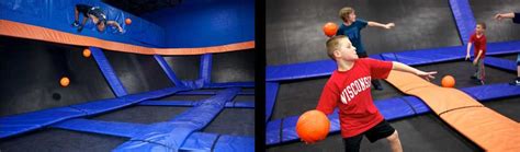 playing dodge ball in a room filled with trampolines sounds amazing indoor trampoline