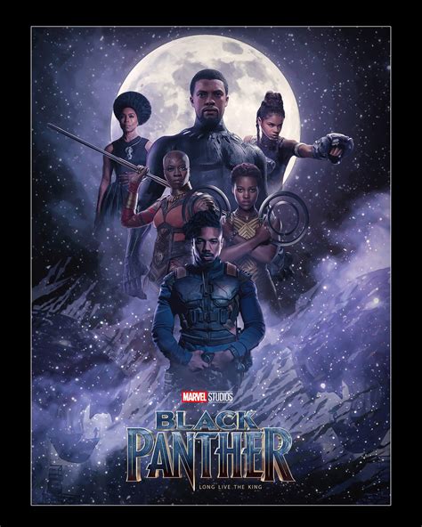 Black Panther Fan Art Poster By Me Rmarvelstudios