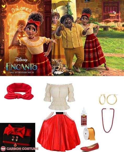 Dolores Madrigal From Encanto Costume Carbon Costume Diy Dress Up Guides For Cosplay Halloween