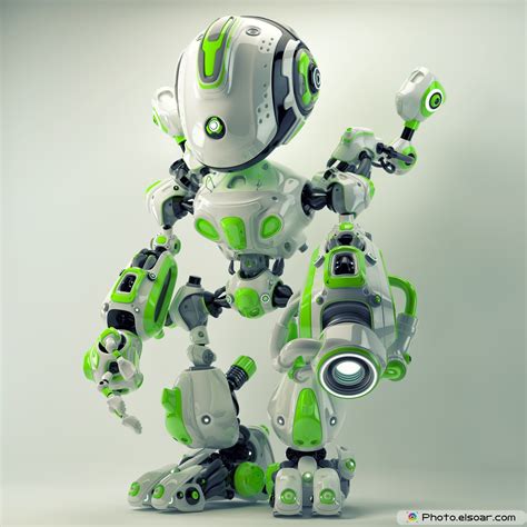 25 Cool Funny Cute Robot Character Designs Elsoar