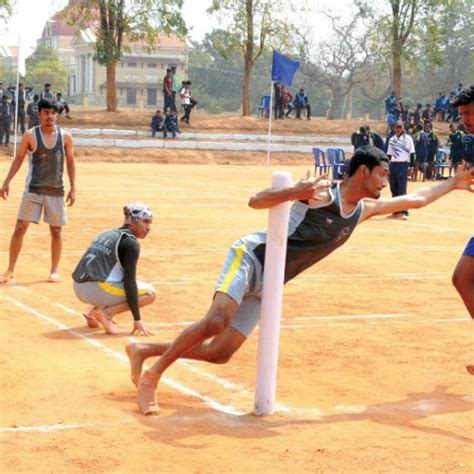 Kabaddi Permainan Tradisional Kaum India Indian Sports Esitlus Kone