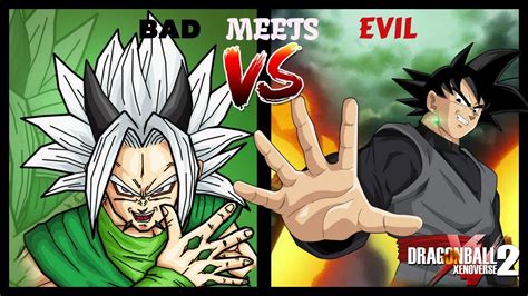 Dragon Ball Xenoverse 2 Xicor Vs Goku Black Bad Meets Evil Youtube