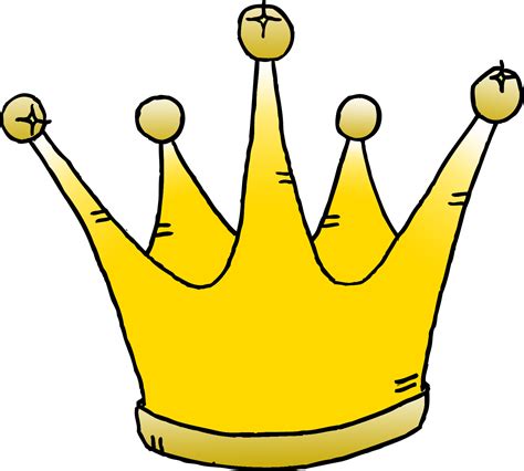 Yellow Crown Clipart Best