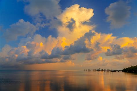 Florida Bay Sunrise Storm In Florida Keys Fine Art Photo Photos By