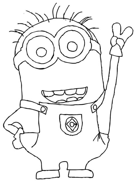 Minioncoloring Pages For Girls Coloring Home