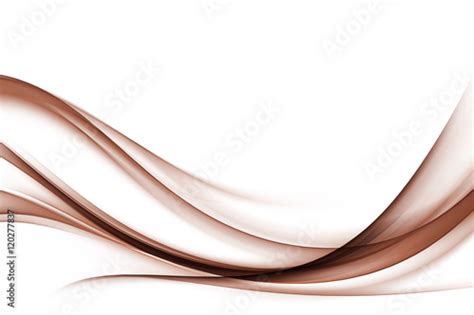 Brown Wave Design Awesome Abstract Background Stock Photo And Royalty