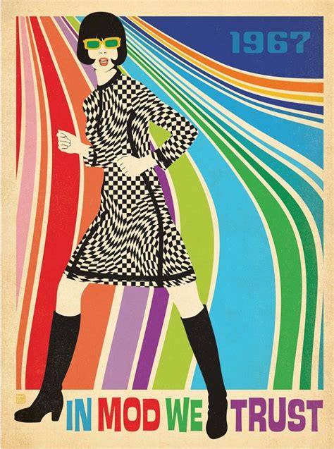 Mod 1967 Art Pop Art Mod Fashion