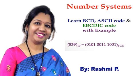 Bcd Code Ascii Code Ebcdic Code Lecture 09 How To Convert Bcd