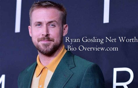 Ryan Gosling Net Worth Updated 2022 Bio Bio Overview