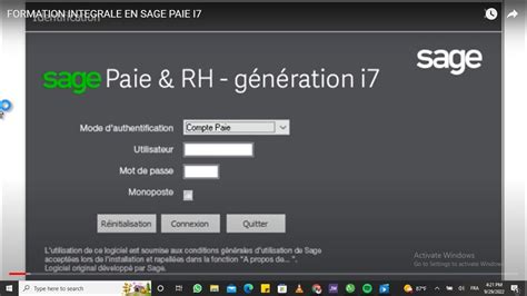 Sage Paie Rh Param Trage Et Cr Ation Du Fichier Soci T Youtube