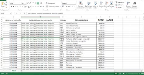 Plantilla Excel Para Asientos Contables Vrogue