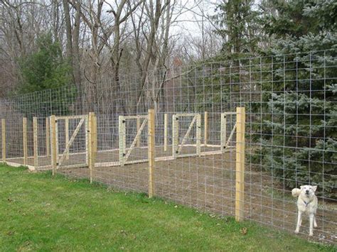 Diy Dog Fence Ideas And Installation Tips 6 Best Cheap Designs