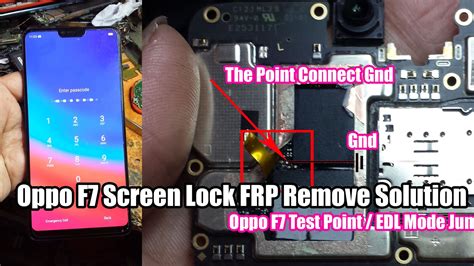 Oppo F Cph Isp Emmc Pinout Test Point Edl Mode Porn Sex