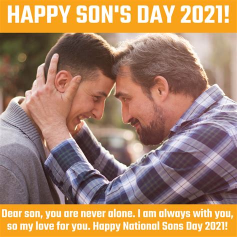 National Sons Day Us 2021 Wishes Quotes Greetings Sayings