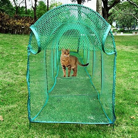 Foldable Cat Walk And Run Crawl Tunnel Toys Playing Tent Outdoor