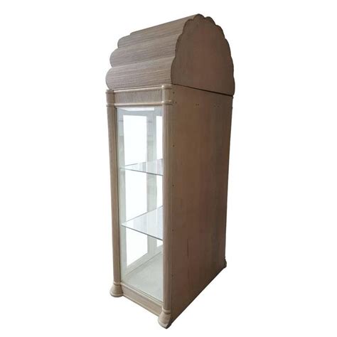 We take care of everything for you, including the assembly and all the necessary. Large 1980s Glass Display Cabinet For Sale at 1stdibs
