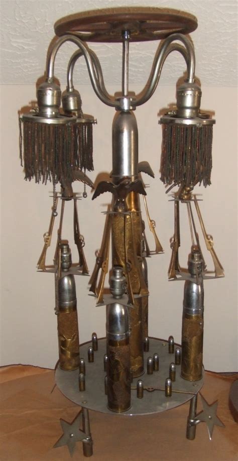 Monumental Trench Art Lamp Collectors Weekly
