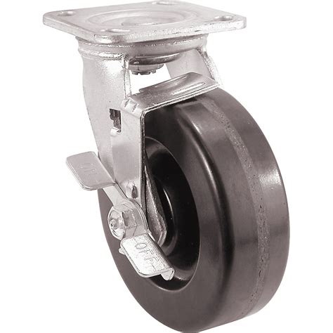 Everbilt Heavy Duty Swivel Caster With Brake The Home Depot Canada