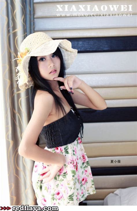 Beauty Chinese Font Beach Girl Beautiful Beaches Floral Skirt Asian