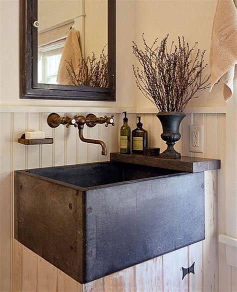 Discover pinterest's 10 best ideas and inspiration for bathroom vanities. 8+ Alluring Rustic Bathroom Vanities - Custom Rustic ...