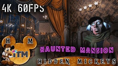 Hidden Mickeys In Disneyland The Haunted Mansion 2022 Youtube