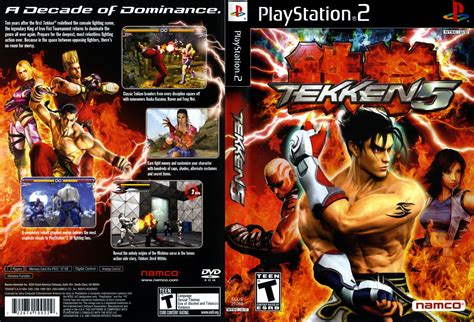 Tekken 5 Cover Download Sony Playstation 2 Covers
