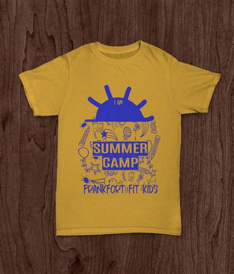 Entry 18 By Lorencooo For Kids Summer Camp T Shirt Design Freelancer