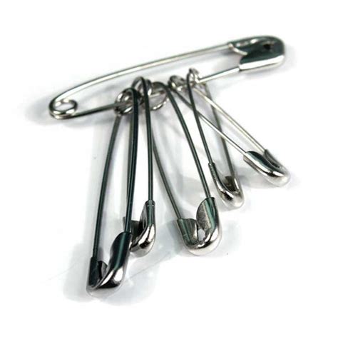 Safety Pins Pack Of 6 First Aid Locker