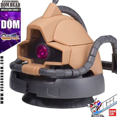 Bandai Gashapon Exceed Model Dom Head 1 Yms 09d Dom Tropical Test Type