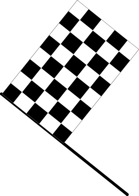 Clipart Checkered Flag