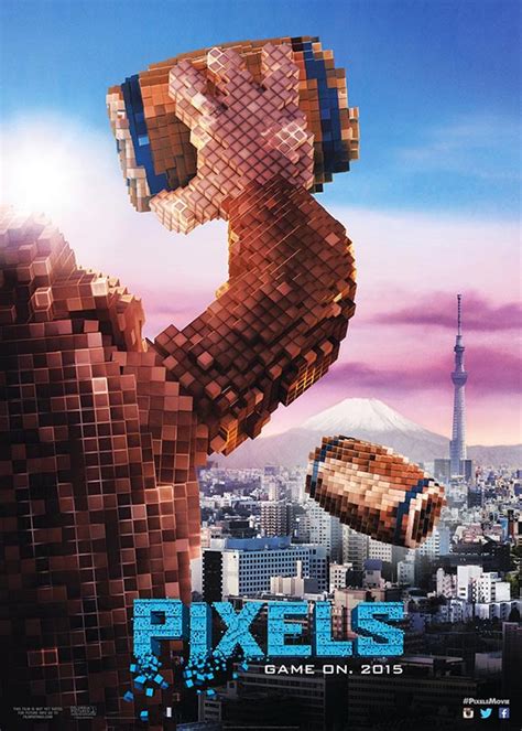 Five Posters For Pixels The Hollywood Film Based On A