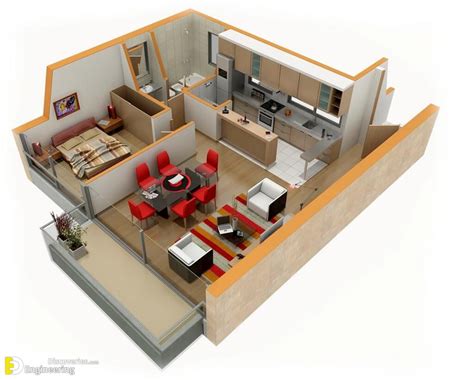 One Bedroom Floor Plan Ideas
