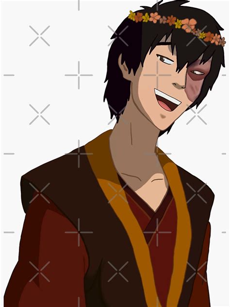 Prince Zuko Smile Avatar The Last Airbender Sticker For Sale By