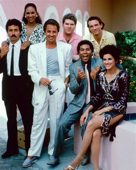 Once the credits are done, the film begins in the nightclub scene that opened the theatrical version. MIAMI VICE COLOR DON JOHNSON & CAST 11X14 PHOTO | eBay
