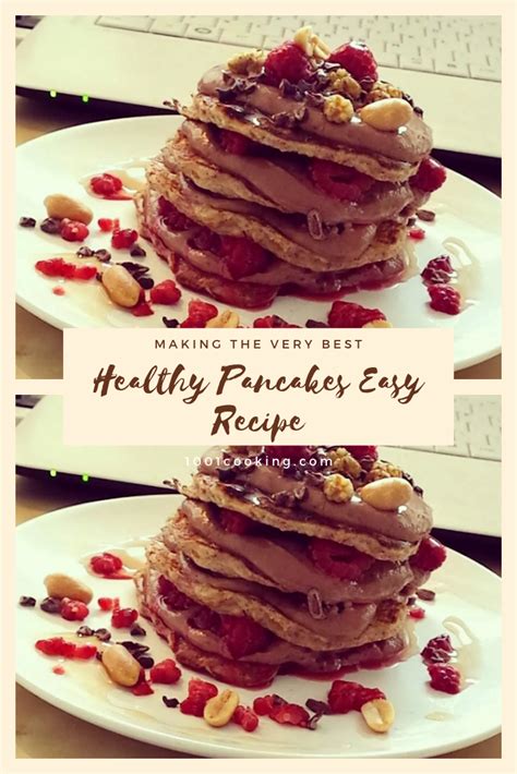 Healthy Pancakes Easy Recipe 1001 Cooking