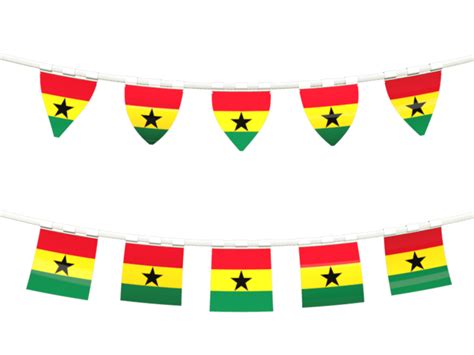 Rows Of Flags Illustration Of Flag Of Ghana