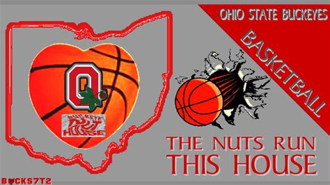 The Nuts Run This House Ohio State University Basketball Wallpaper