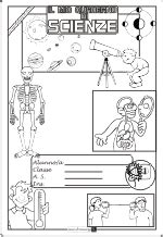 Copertina di scienze classe seconda. Copertine per quaderni di scuola | Maestra Mary