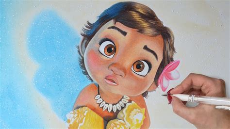 We hope you like it! DISNEY DRAWING - Baby Moana - YouTube