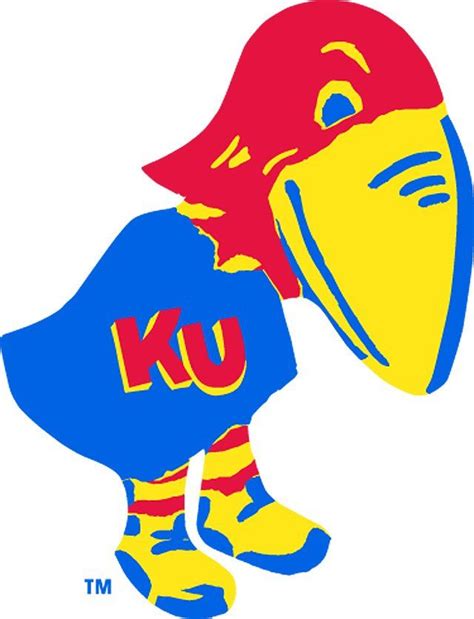 1923 Kansas Jayhawk Mascot Logo College Mascots Big 12 Pinterest
