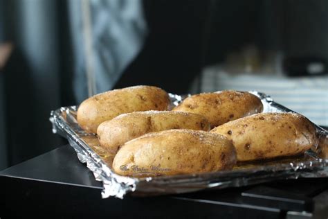 How to grill baked potatoes: Oven Baked Potatoes