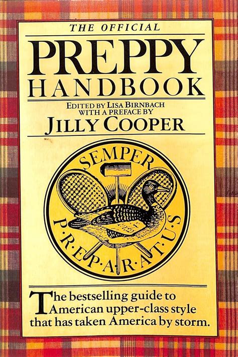 The Official Preppy Handbook Uk Edition By Birnbach Lisa Edited By
