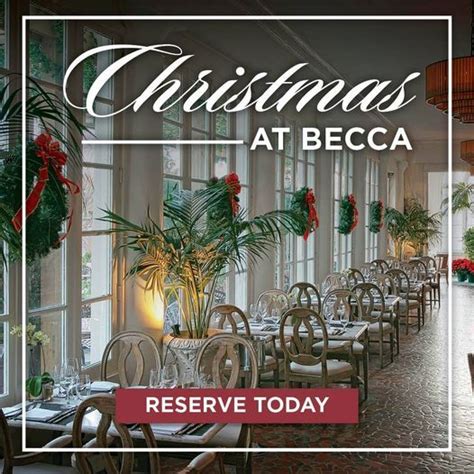 #105 virginia beach, va 23462 1912 granby st. Christmas at Becca, Becca Restaurant & Garden, Virginia ...