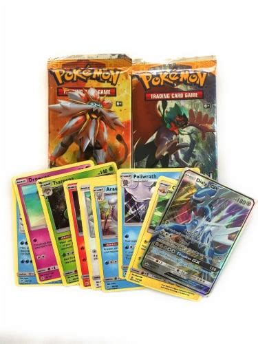 Pokemon Trading Card Game Sun And Moon Booster Pack 1 Each Qfc